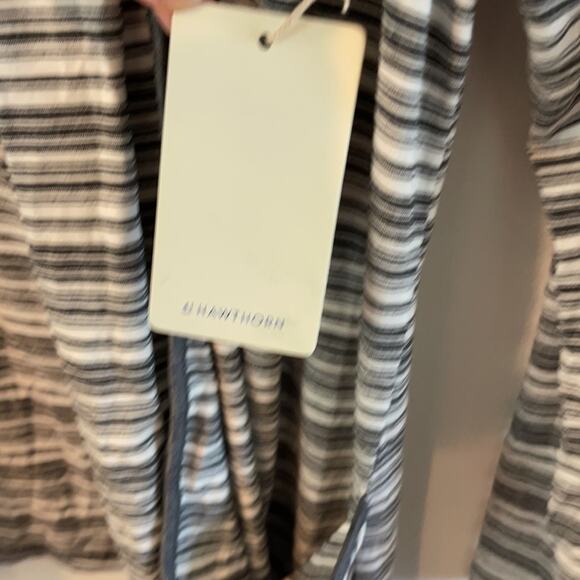 41 HAWTHORN Cardigan Concord Striped Draped Pocket Casual Comfy Size Small NWT - Picture 8 of 11